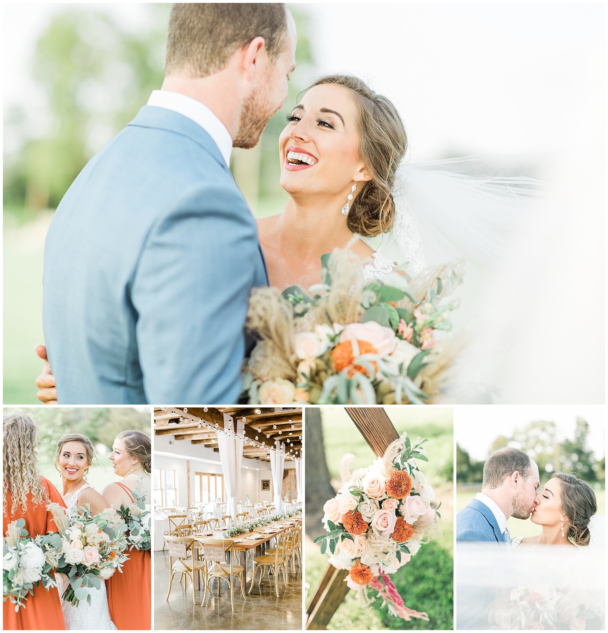 The Granary at Valley Pike wedding photographed by VA wedding photographer Ryann Winn Photography